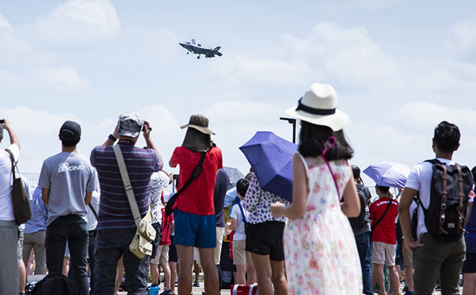 What to expect at the 2024 Singapore Airshow weekend @ public airshow
