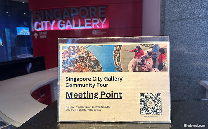 guided tour of the Singapore City Gallery