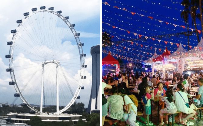 Singapore Flyer Celebrates National Day: Street Eats Under the Stars, Stamp Card & Live Screening Singapore Flyer Celebrates National Day: Street Eats Under the Stars, Stamp Card & Live Screening
