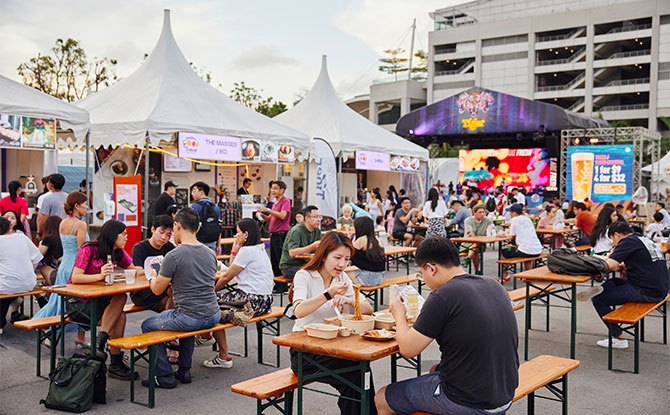 Singapore Food Festival Festival Village