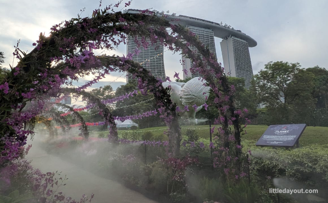 Singapore Garden Festival Returns To Gardens By The Bay For Its 10th Edition: 4 To 12 July 3 Floral Vortex, Floral Infinity Mirror and a Floral Mirror Maze