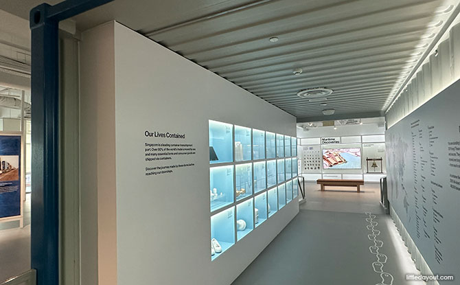 Singapore Maritime Gallery: A Voyage Of Discovery 8 20-foot shipping container