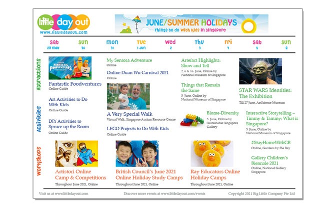 Little Day Out’s Guide To The June School Holidays 2021 In Singapore