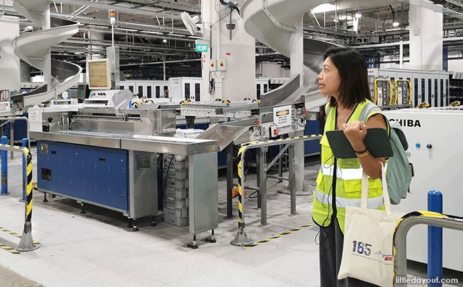Touring SingPost Mail Processing Centre
