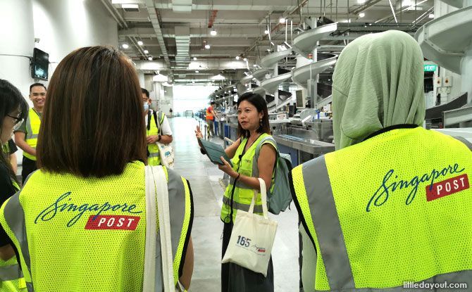 SingPost Mail Processing Centre Visit: My Community’s Open My Factory Tour