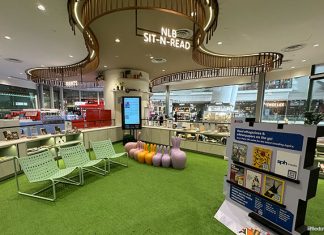NLB Sit-N-Read Nodes: Book Reading Spaces At The Malls