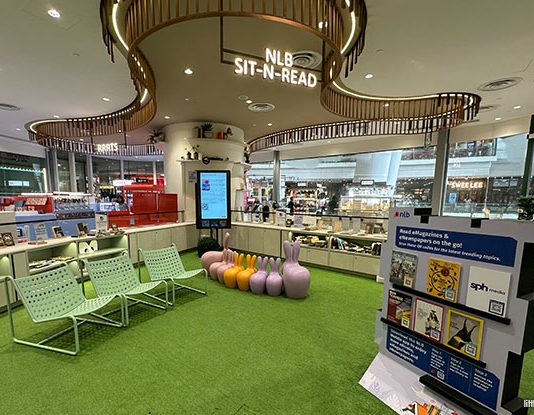 NLB Sit-N-Read Nodes: Book Reading Spaces At The Malls