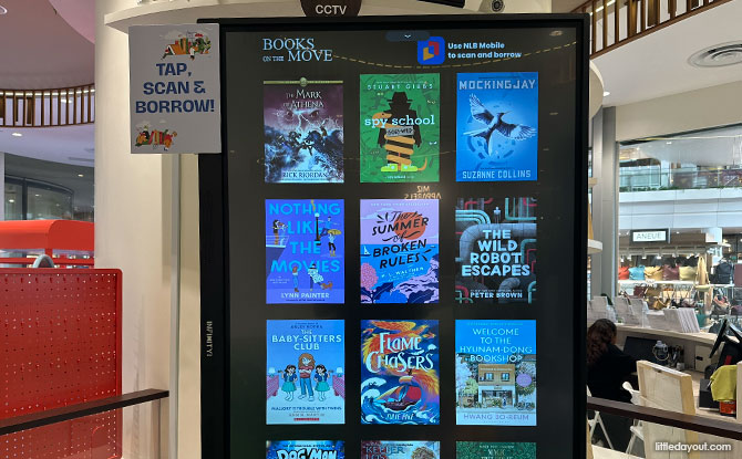 Access eResources at the Sit-n-Read Nodes