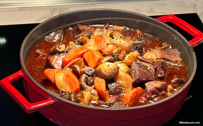 wagyu beek cheek bourguignon