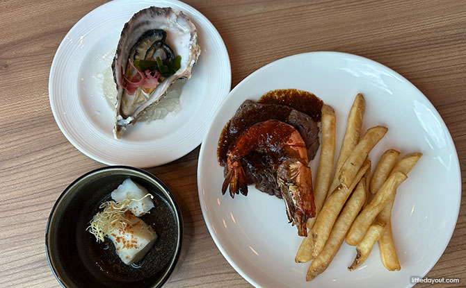 cooked-to-order dishes