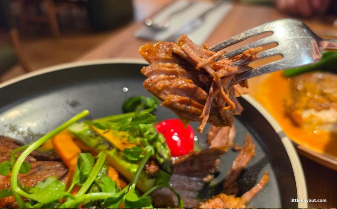 Sky22 Courtyard by Marriott Singapore Novena : A Refreshed Modern Asian Menu with Familiar Flavours 5 Liquorice-Smoked Wagyu Beef Brisket (S$30
