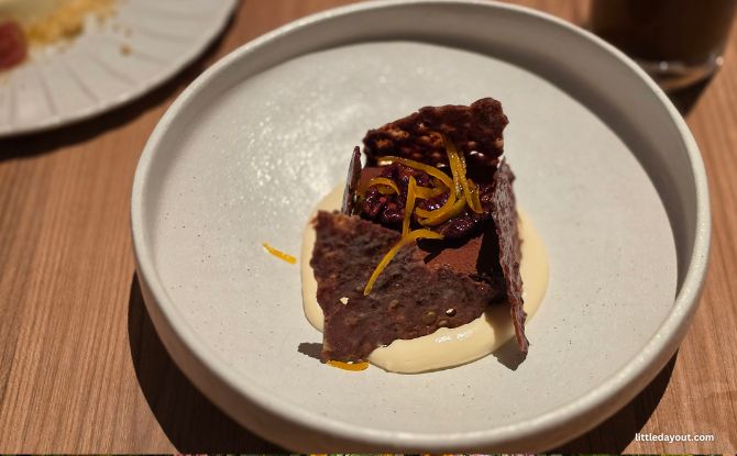 Sky22 Courtyard by Marriott Singapore Novena : A Refreshed Modern Asian Menu with Familiar Flavours 8 Chocolate Nama (S$14)