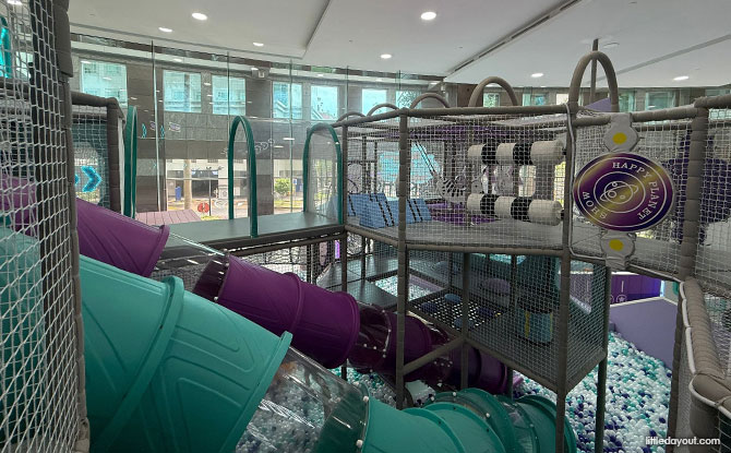 Slides at the Yooland playground in Tampines