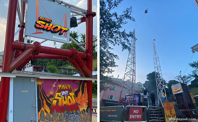 Slingshot Singapore At Clarke Quay: Get Catapulted Out Of A Volcano