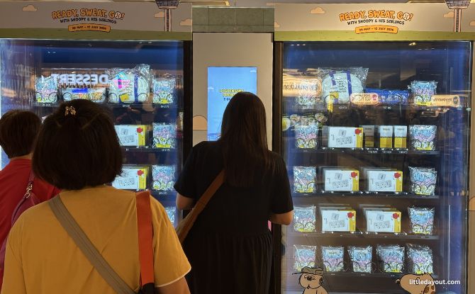 Ready, Sweat, Go! With Snoopy & His Siblings At Changi Airport: Sports Adventures From 29 May to 12 July 2026 12 Snoopy Merch Vending machines