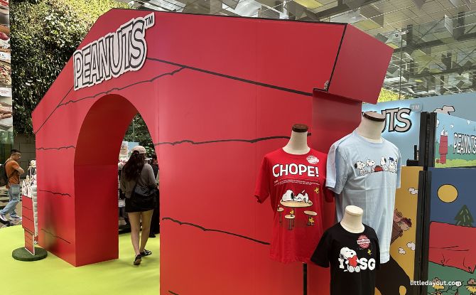 Ready, Sweat, Go! With Snoopy & His Siblings At Changi Airport: Sports Adventures From 29 May to 12 July 2026 8 Peanuts Pop-up Retail Outlets