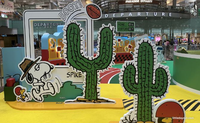 Ready, Sweat, Go! With Snoopy & His Siblings At Changi Airport: Sports Adventures From 29 May to 12 July 2026 5 photo points