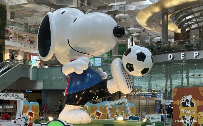Ready, Sweat, Go! With Snoopy & His Siblings At Changi Airport: Sports Adventures From 29 May to 12 July 2026 4 Snoopy Photo Spots around Changi Airport