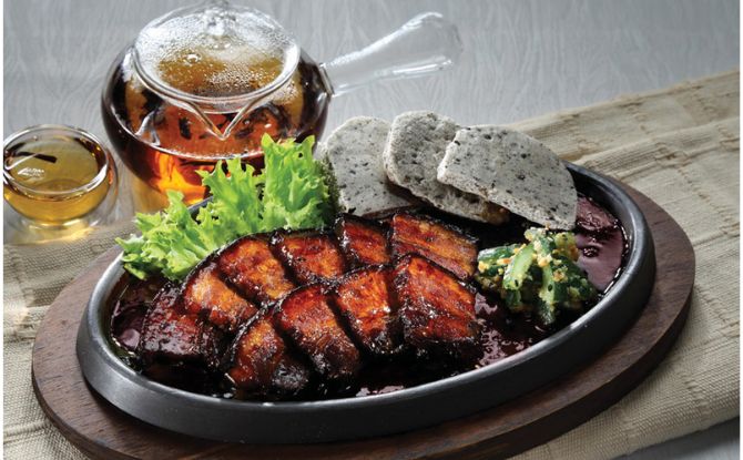 Souper Tang At Raffles City: 15 Signature Herbal Brews & More 4 Home Braised Pork Belly in Rich Dark Special Sauce