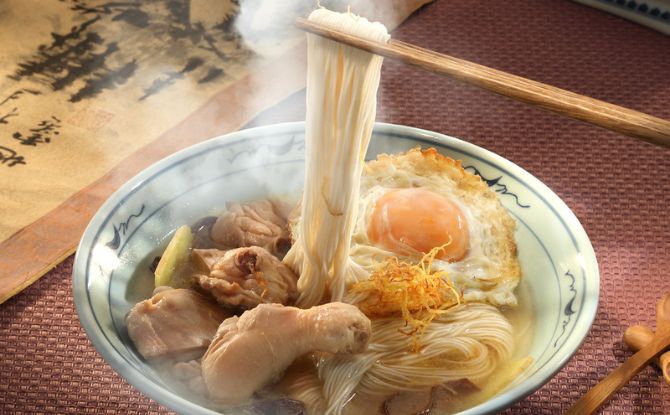 Souper Tang At Raffles City: 15 Signature Herbal Brews & More 5 Sesame Oil Ginger Wine and Herbs Chicken Mee Suah