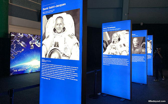 panels of astronauts
