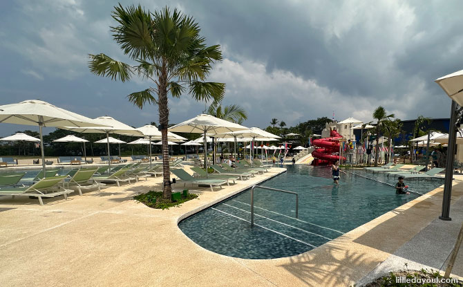 Overview of Splash Tribe Family Beach Club 