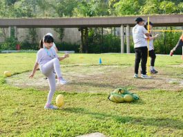 Getting Active With "Sports For Kids" At Mandai Wildlife West