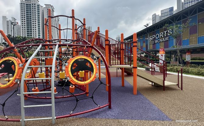 Sports @ McNair: Where Playground Time & Fitness Go Hand-In-Hand 4 Sports @ McNair Playground