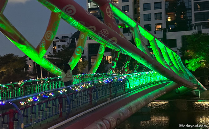 Singapore River Festival 2023 Highlights Light Up on Bridges