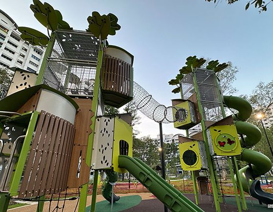 Stagmont Park: Treehouse Playground & Mini Obstacle Course
