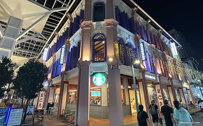 Starbucks at Smith Street in Chinatown, Singapore