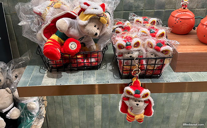 Starbucks Barista Bear plushies