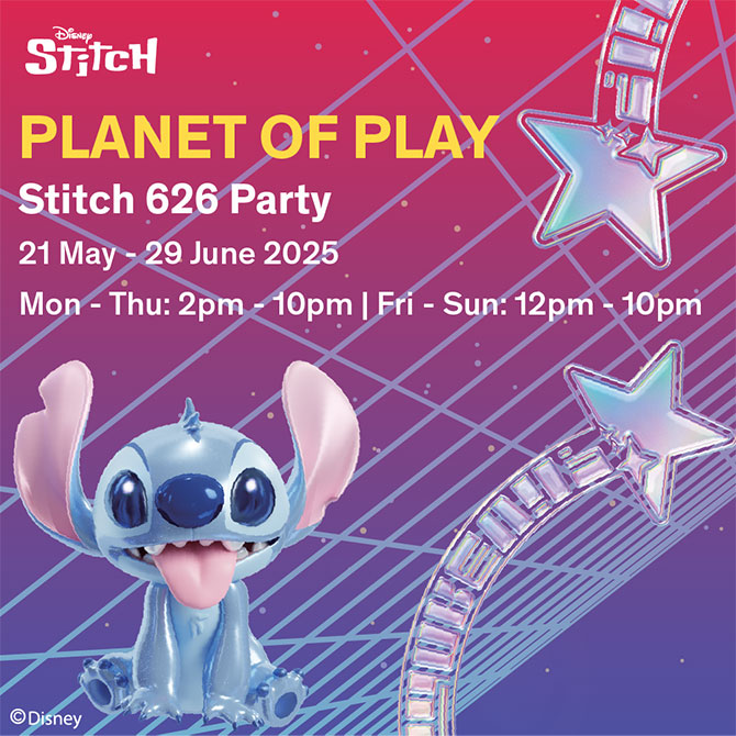 VivoCity: Stitch 626 Party