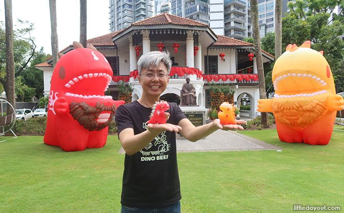 What to Expect at the Sun Yat Sen Nanyang Memorial Hall during the Chinese New Year Period Prosperity All Year LONG: Lawn Installation