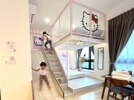 Sunway Grid Residence In Johor: Sleep, Slide & Play In A Hello Kitty Themed Loft