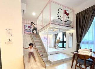 Sunway Grid Residence In Johor: Sleep, Slide & Play In A Hello Kitty Themed Loft