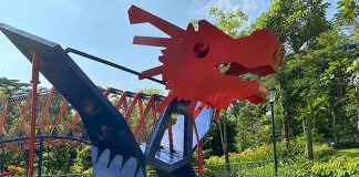Surbana Jurong Campus Dragon Playground: A Hidden Beast In The Garden