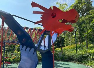 Surbana Jurong Campus Dragon Playground: A Hidden Beast In The Garden Surbana Jurong Campus Dragon Playground: A Hidden Beast In The Garden