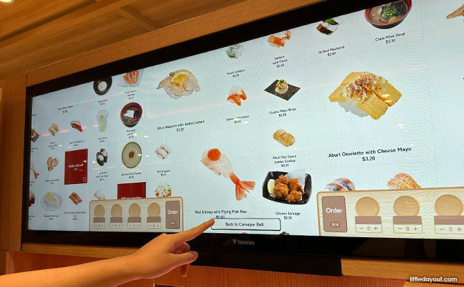 Sushi Navi Display