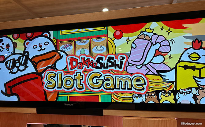 DakkoSushi Game at Sushiro
