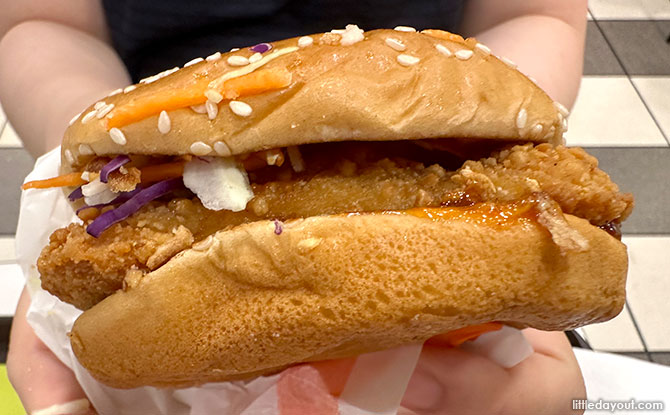 McDonald's Sweet 'N Sour Chicken Burger