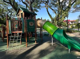 Tai Hwan Terrace Playground: Shaded Treehouse In The Park