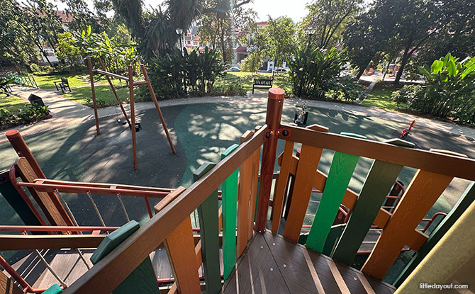 View from top of Tai Hwan Terrace Playground