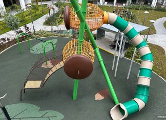 Tampines GreenGlade Playground: Climb & Slide Amongst The Acorns