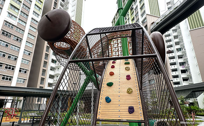 Entry into the Acorn playground at Tampines GreenGlade