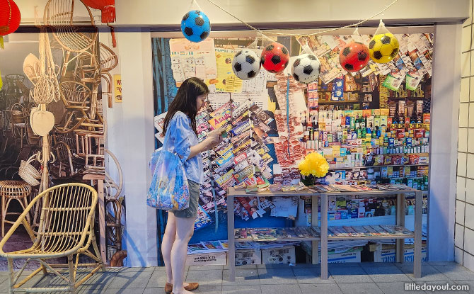 Nostalgic wet market set-up that transports you back in time
