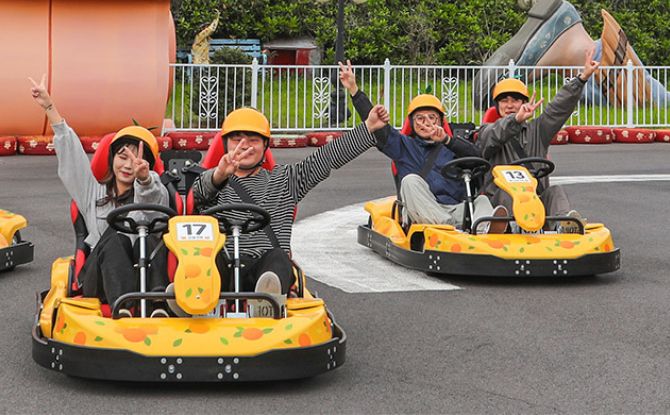 Jeju With Kids: 12 Fun & Exciting Places To Put On Your Travel Itinerary 6 Tangerine Go-Kart