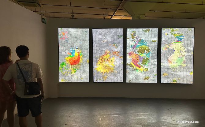 teamLab: Infinite Existence – Exhibition At Supper House 2 Fleeting Flower Series