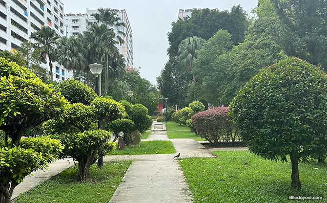 Teck Whye Gardens: Playground With Swinging Bell Swing 7 What Else is at Teck Whye Garden