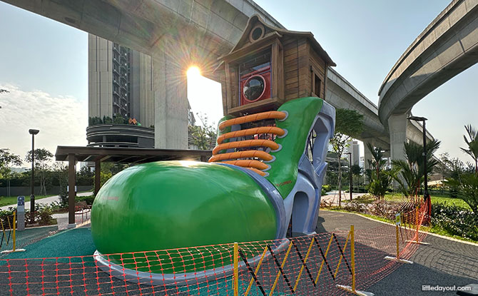 Tengah Garden District Common Green Playgrounds: Super Whimsical & Super Shoe 4 Super Shoe Playground at Tengah